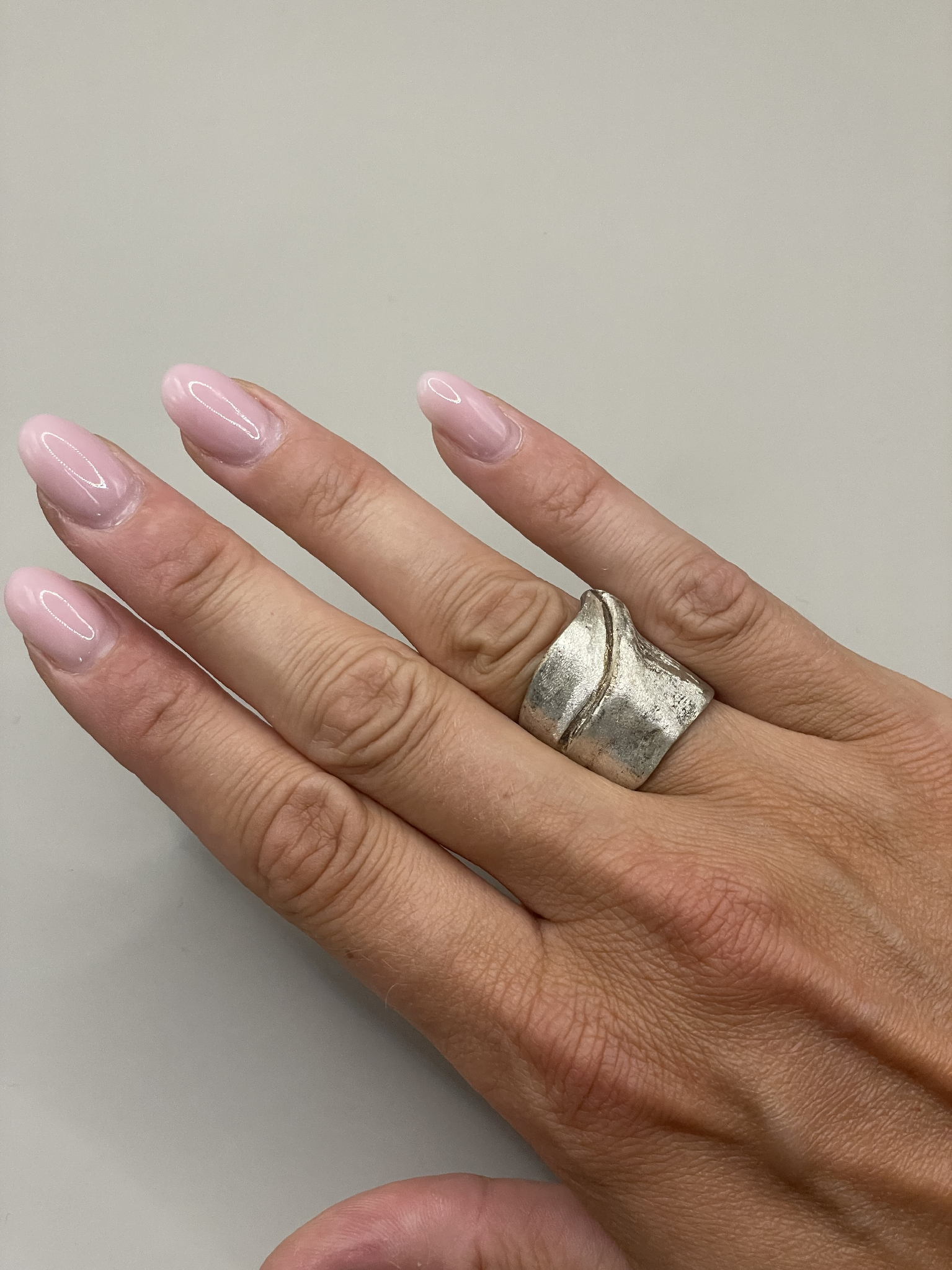 Silver ring - Size 58 EU