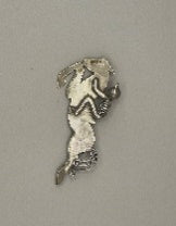 Vintage Navajo Kokopelli Brooch
