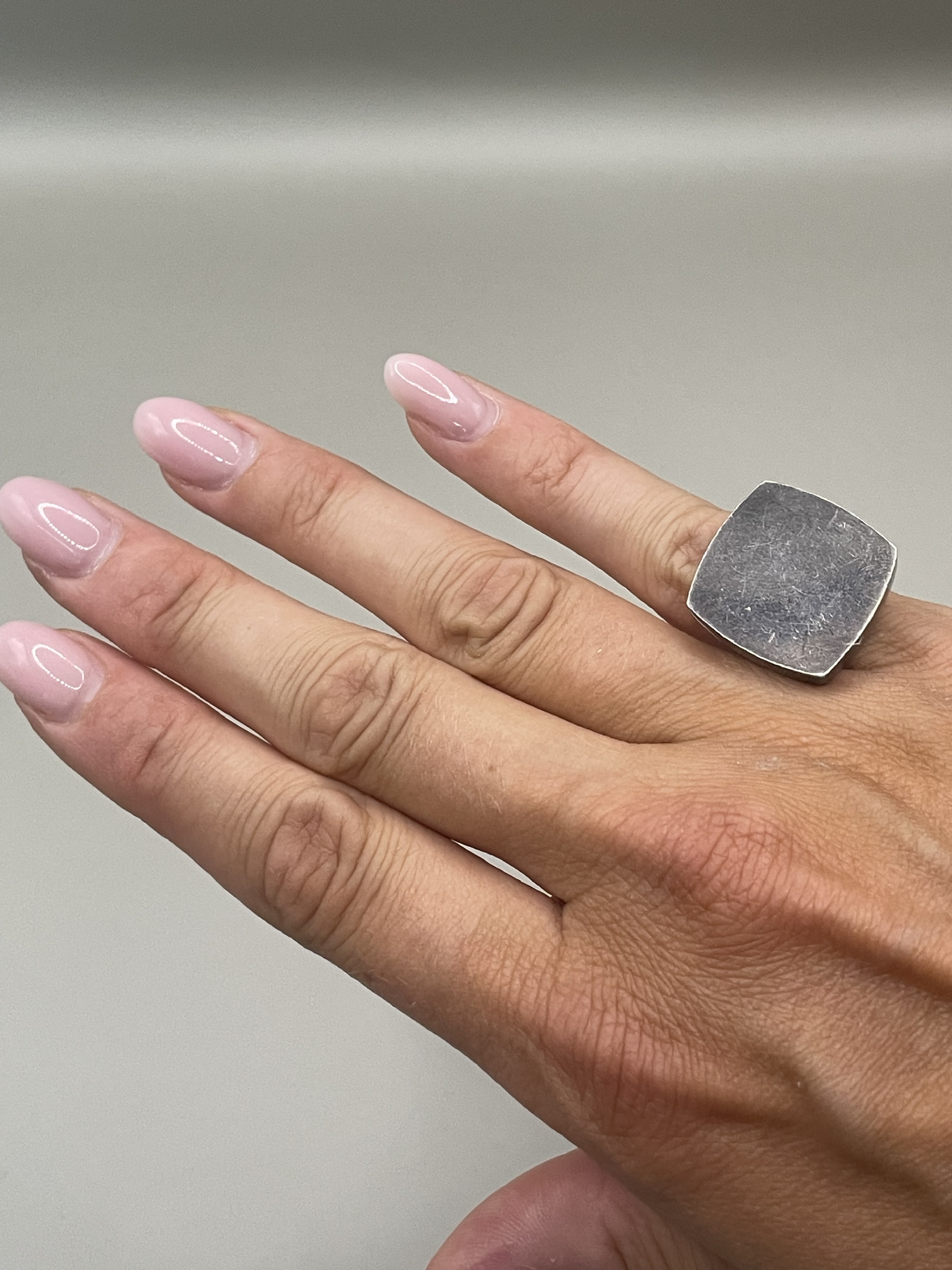Silver ring - Size 52 EU