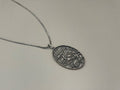Piet Hein pendant with silver chain