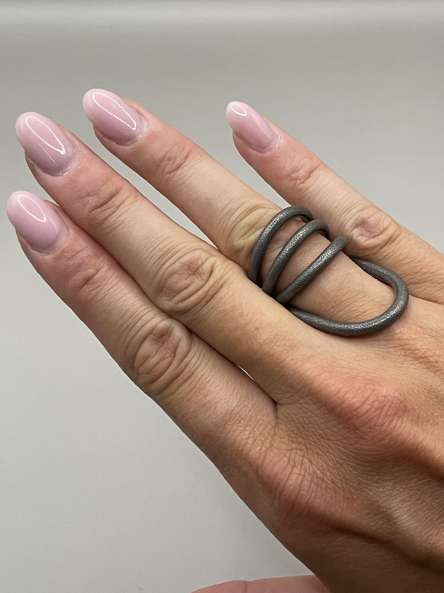 Silver ring - Size 56 EU