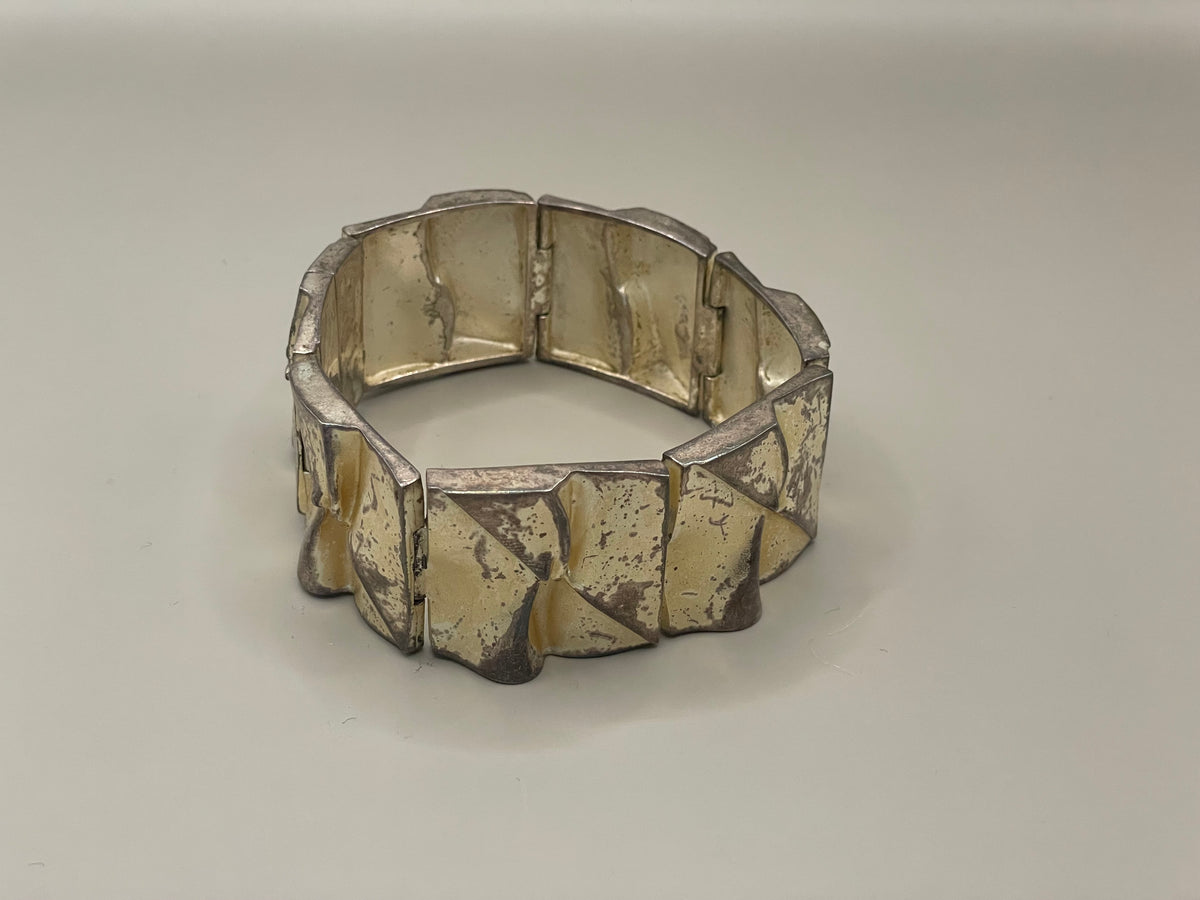 Sculptural Lapponia "Cataract" bracelet