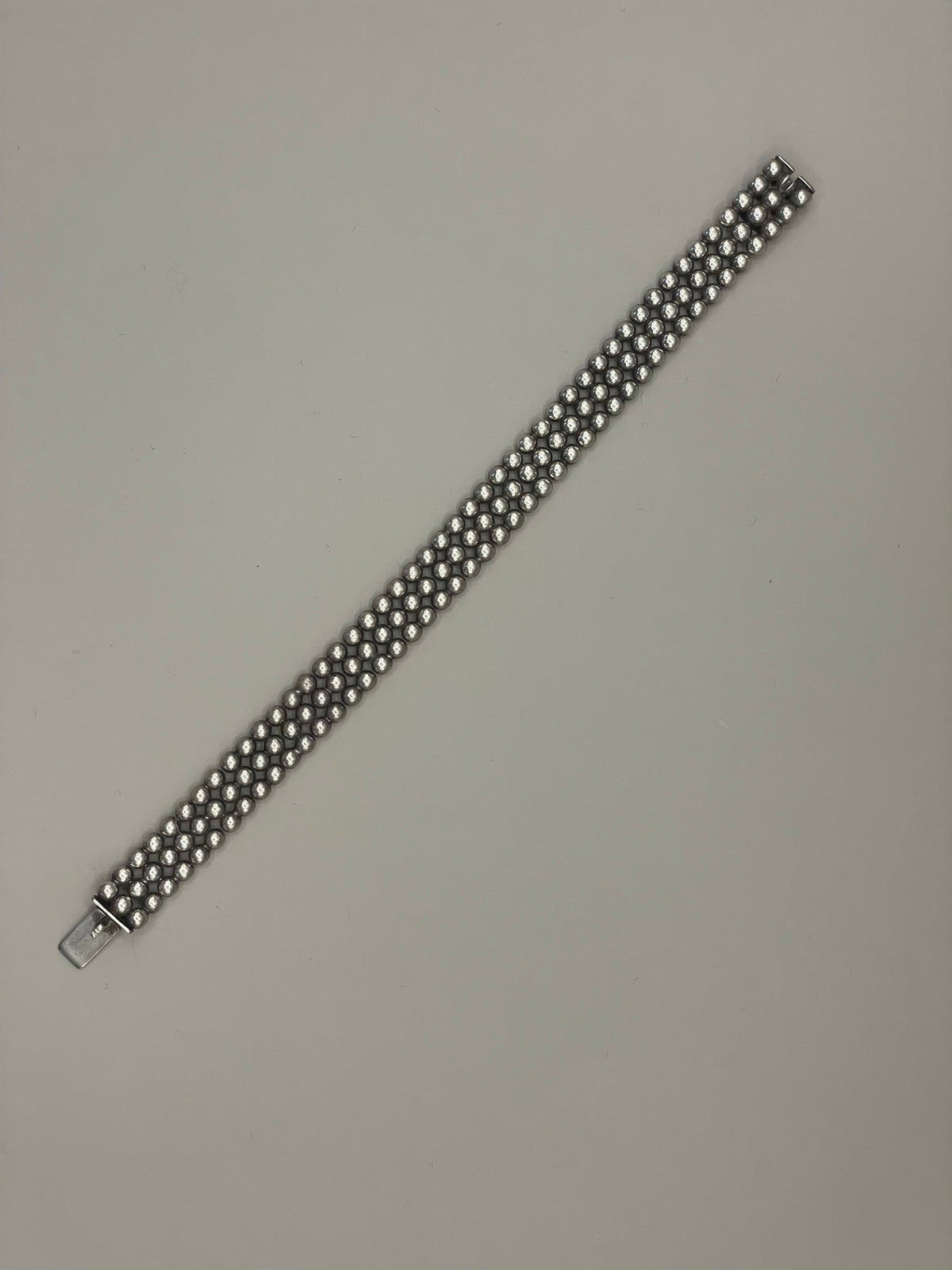 Classic silver bracelet - non stamped