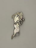 Vintage Navajo Kokopelli Brooch