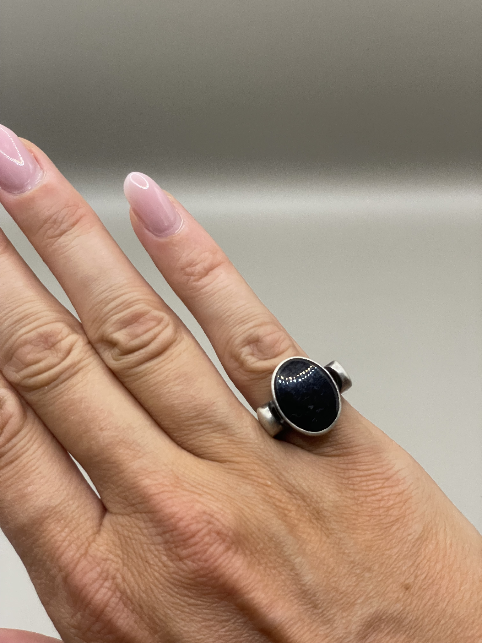 From silver ring - Size 51 EU