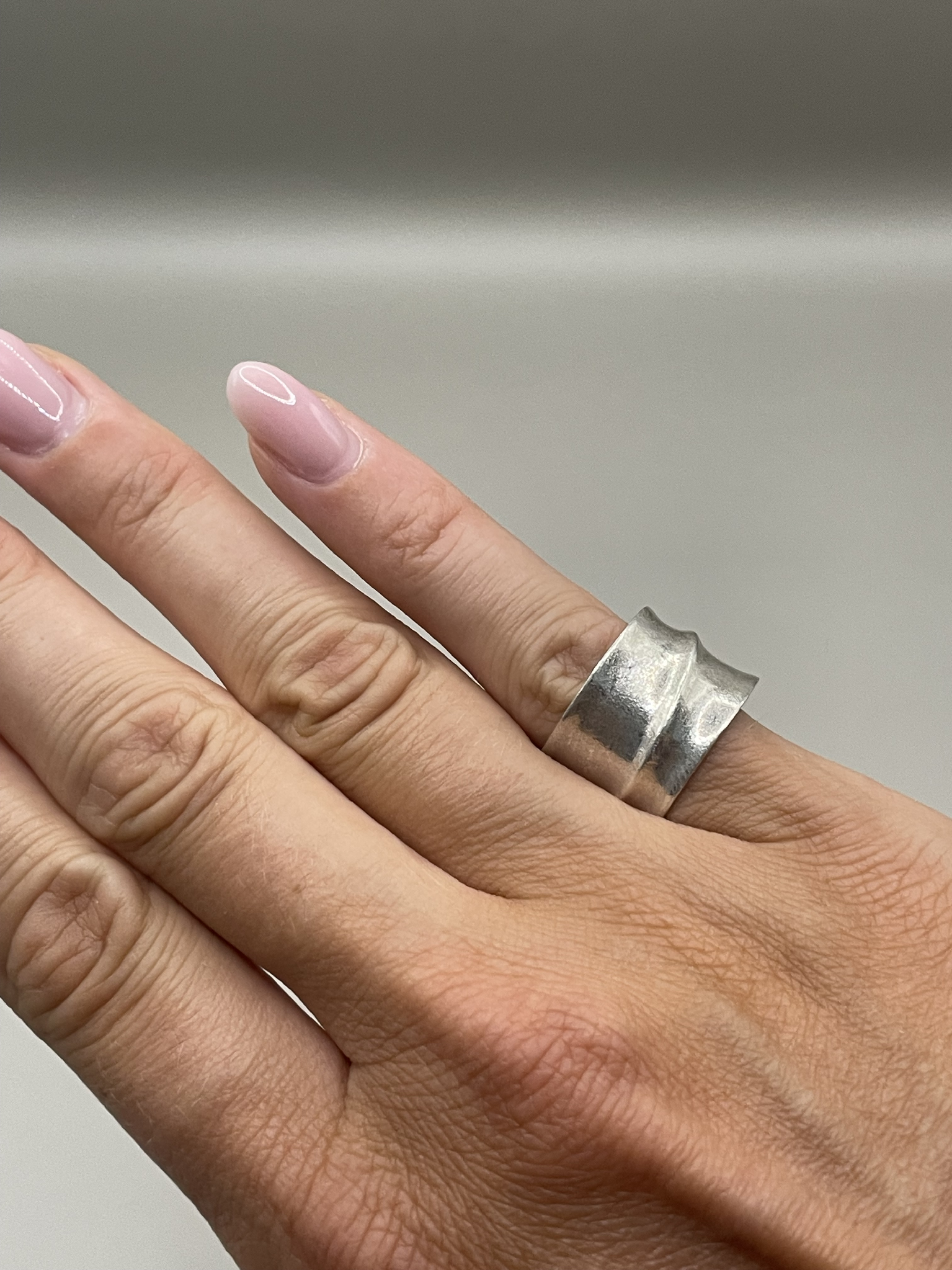 Lund silver ring - Sizr 57 EU